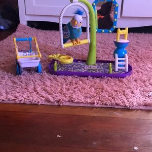 Little live pets talking parrot